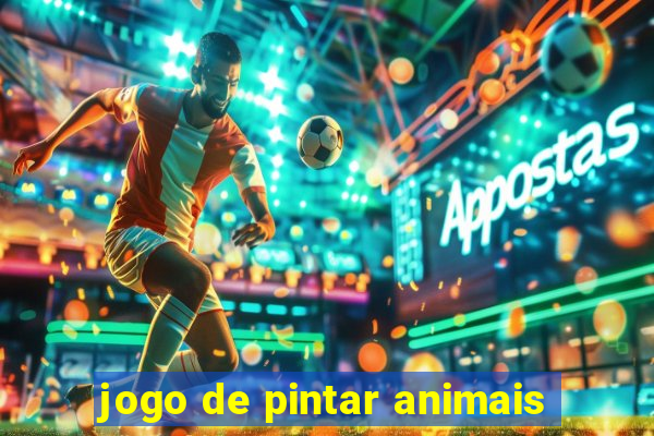 jogo de pintar animais